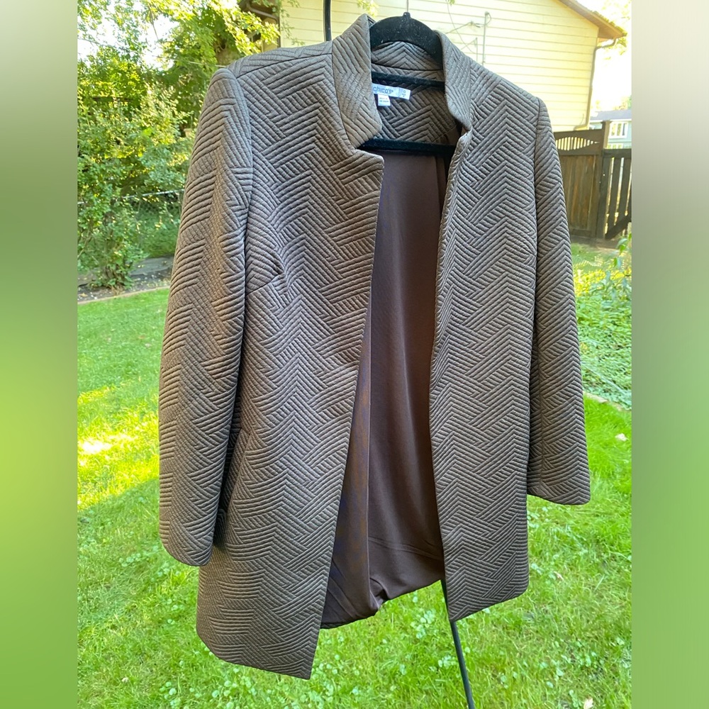 Chicos Brown Jacket - image 1